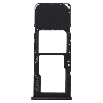 SIM Card Tray + Micro SD Card Tray for Galaxy A70 Schwarz