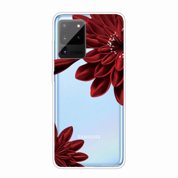 Samsung Galaxy Note 20 Ultra Shockproof Painted TPU Protective Case Hülle (Safflower)