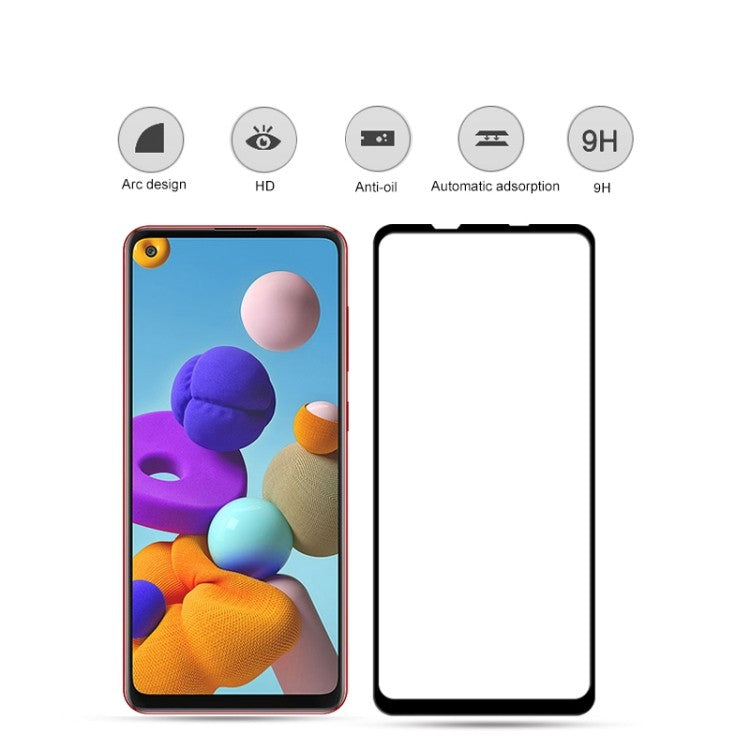 Samsung Galaxy A21S Tempered Glass Panzer Glass Film