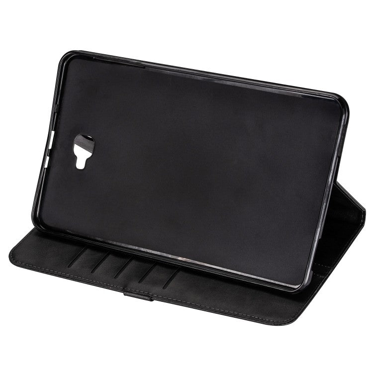 Samsung Galaxy Tab A10.1 Fashion Calf Texture Zipper Horizontal Flip Leder Case mit Stand & Card Slots