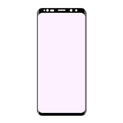 9H 3D a Heat Bending Tempered Glass Film für Galaxy S9 Plus Schwarz