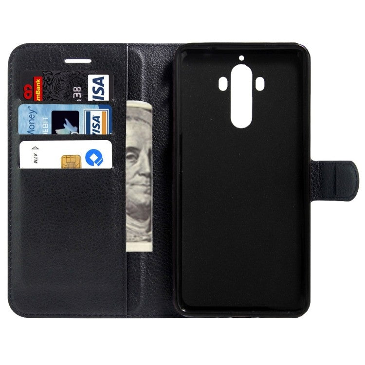 Leder Case Hülle mit Magnetic Buckle Huawei Mate 9