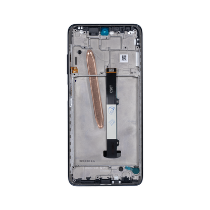Xiaomi Poco X3 Pro Display And Digitizer With Frame Phantom Black OEM