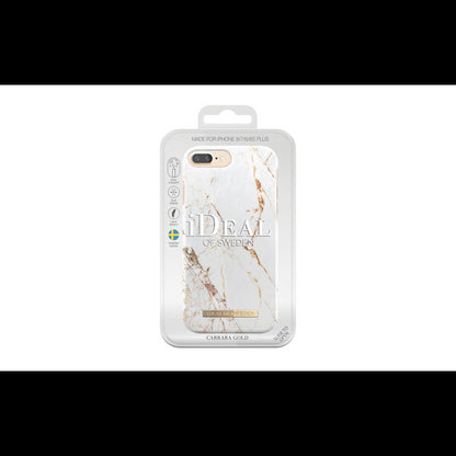 iDeal of Sweden - iPhone 8 Plus / 7 Plus / 6S Plus / 6 Plus Hardcase Hülle - Carrara Gold