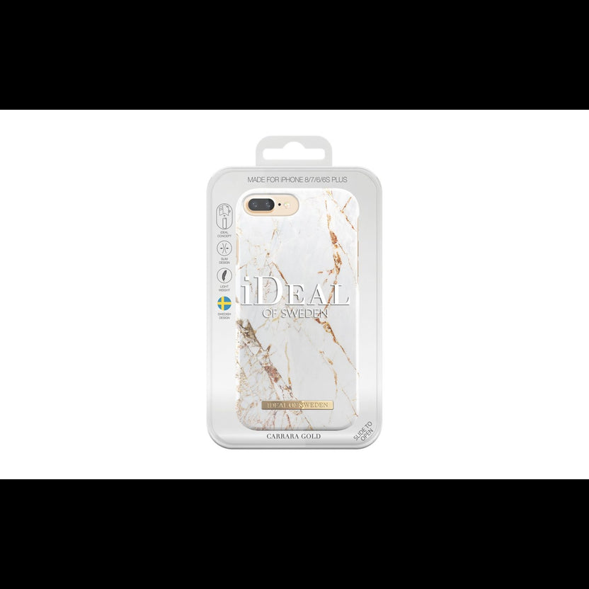 iDeal of Sweden - iPhone 8 Plus / 7 Plus / 6S Plus / 6 Plus Hardcase Hülle - Carrara Gold