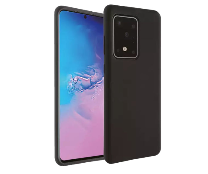 VIVANCO Hype Cover, Schutzhülle für Samsung Galaxy S20 Ultra, schwarz
