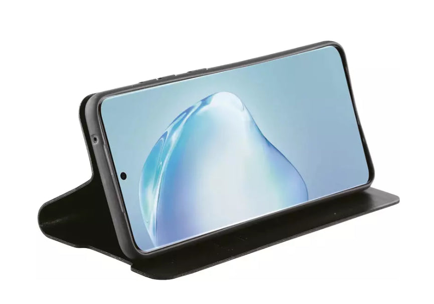 VIVANCO Premium Wallet, Bookcover für Samsung Galaxy S20 Plus, Schwarz