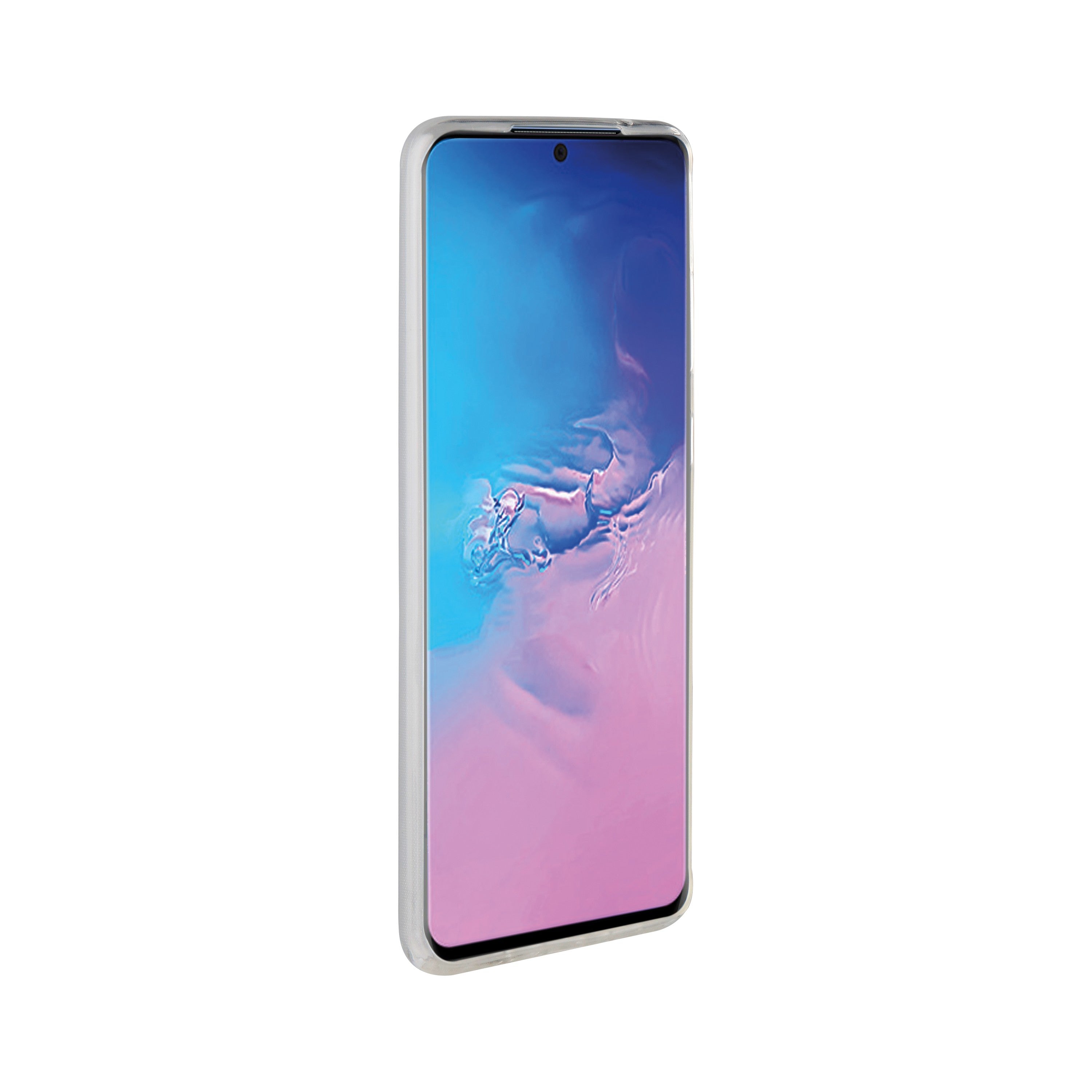 Vivanco High Quality TPU Hard Flex Backcover für Samsung Galaxy S10
