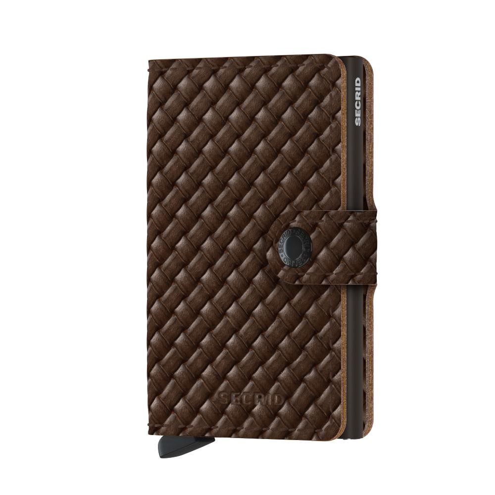 SECRID MINIWALLET BASKET, BROWN