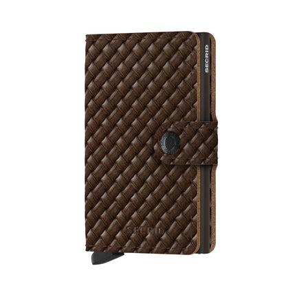 SECRID MINIWALLET BASKET, BROWN