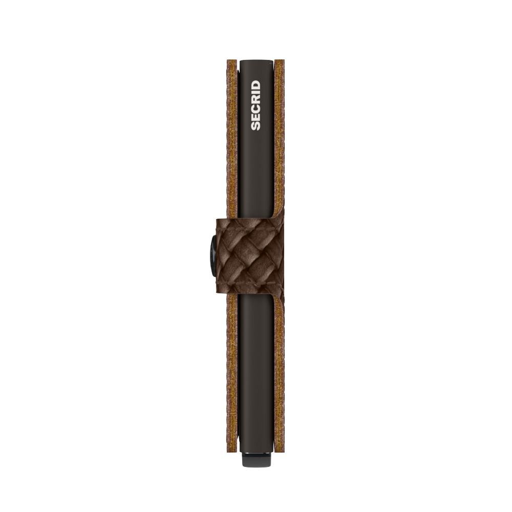 SECRID MINIWALLET BASKET, BROWN