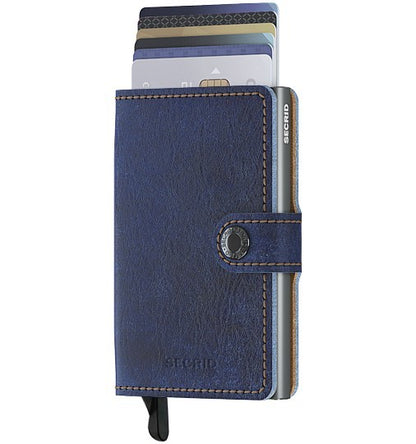 SECRID Miniwallet indigo 5 Titanium