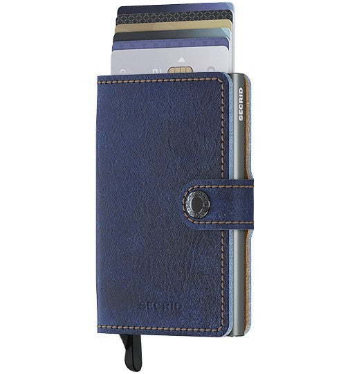SECRID Miniwallet indigo 5 Titanium