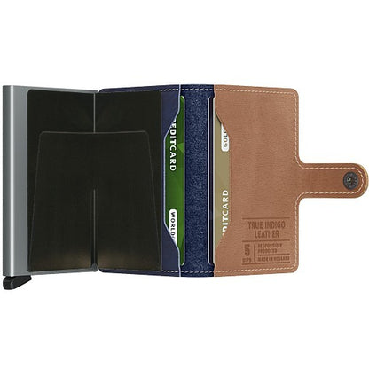 SECRID Miniwallet indigo 5 Titanium