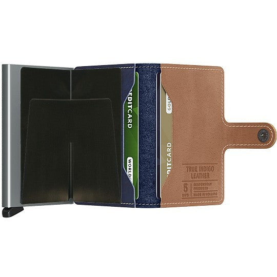 SECRID Miniwallet indigo 5 Titanium