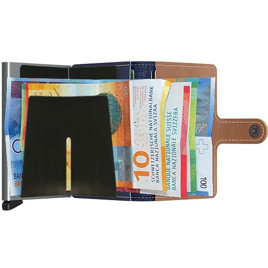 SECRID Miniwallet indigo 5 Titanium