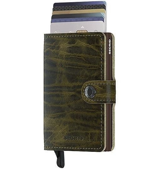 SECRID Miniwallet Dutch Martin olive