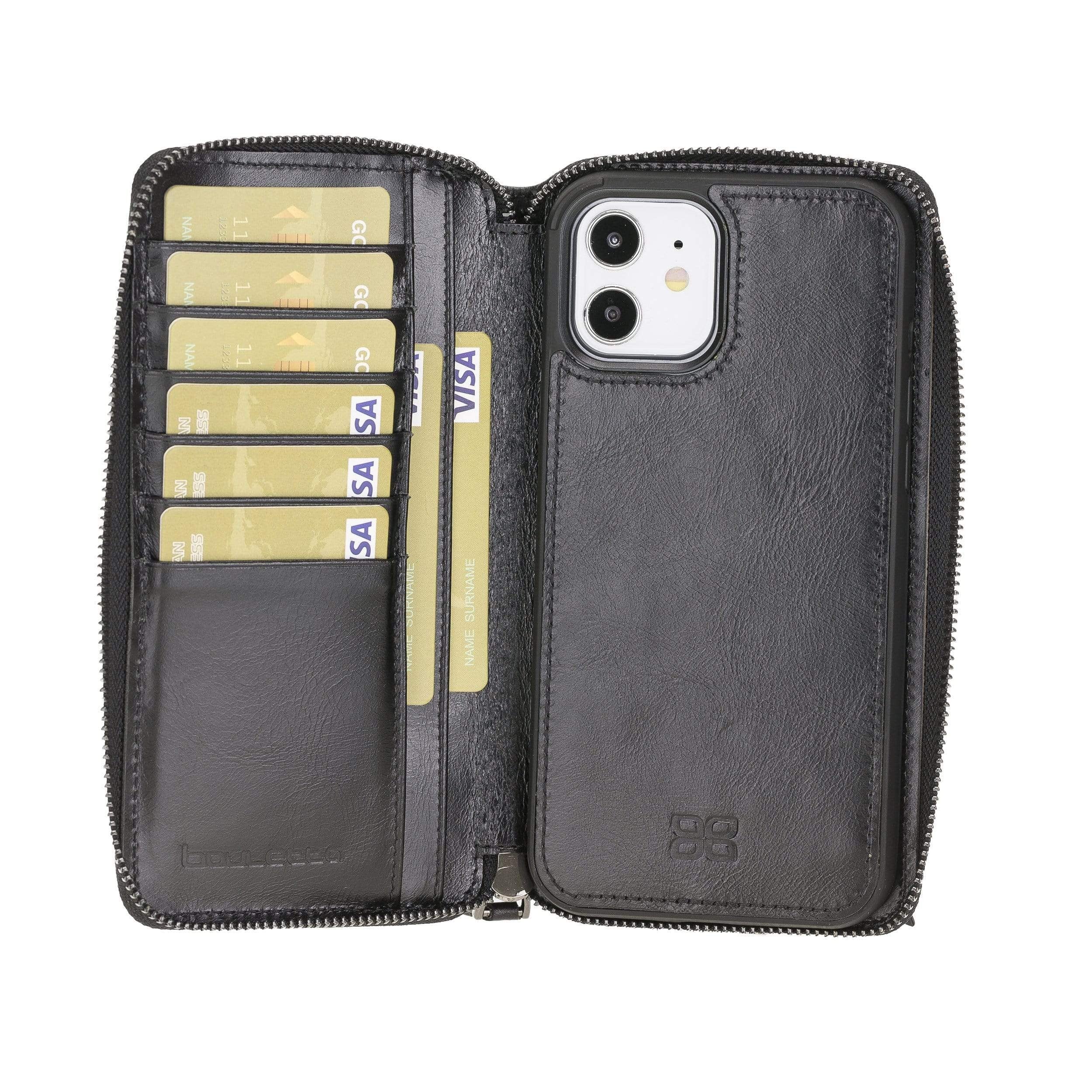 Pouch Magnetische abnehmbare Case mit RFID für iPhone 12 & Pro