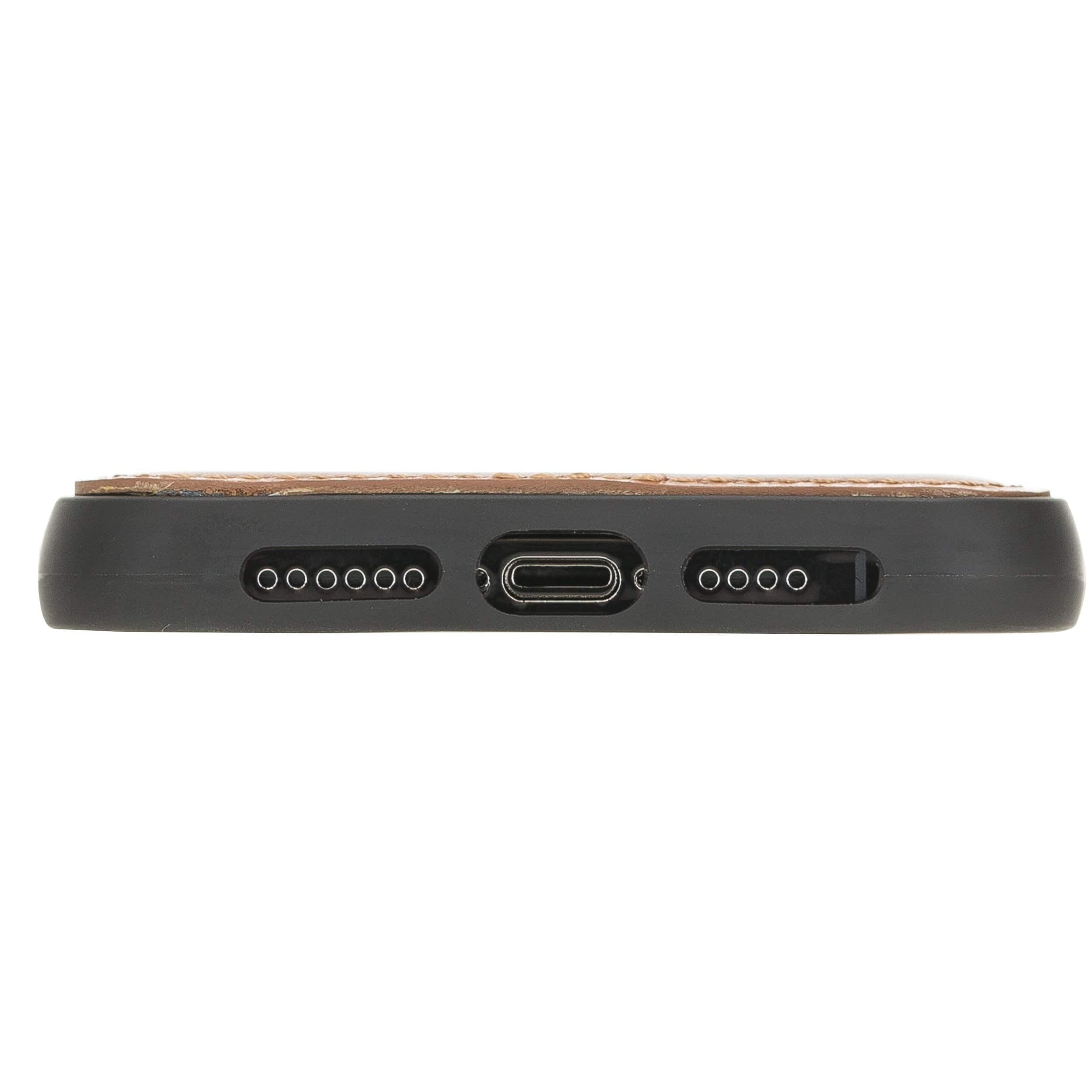 Flex Cover Back Leder Case für iPhone 12 & Pro
