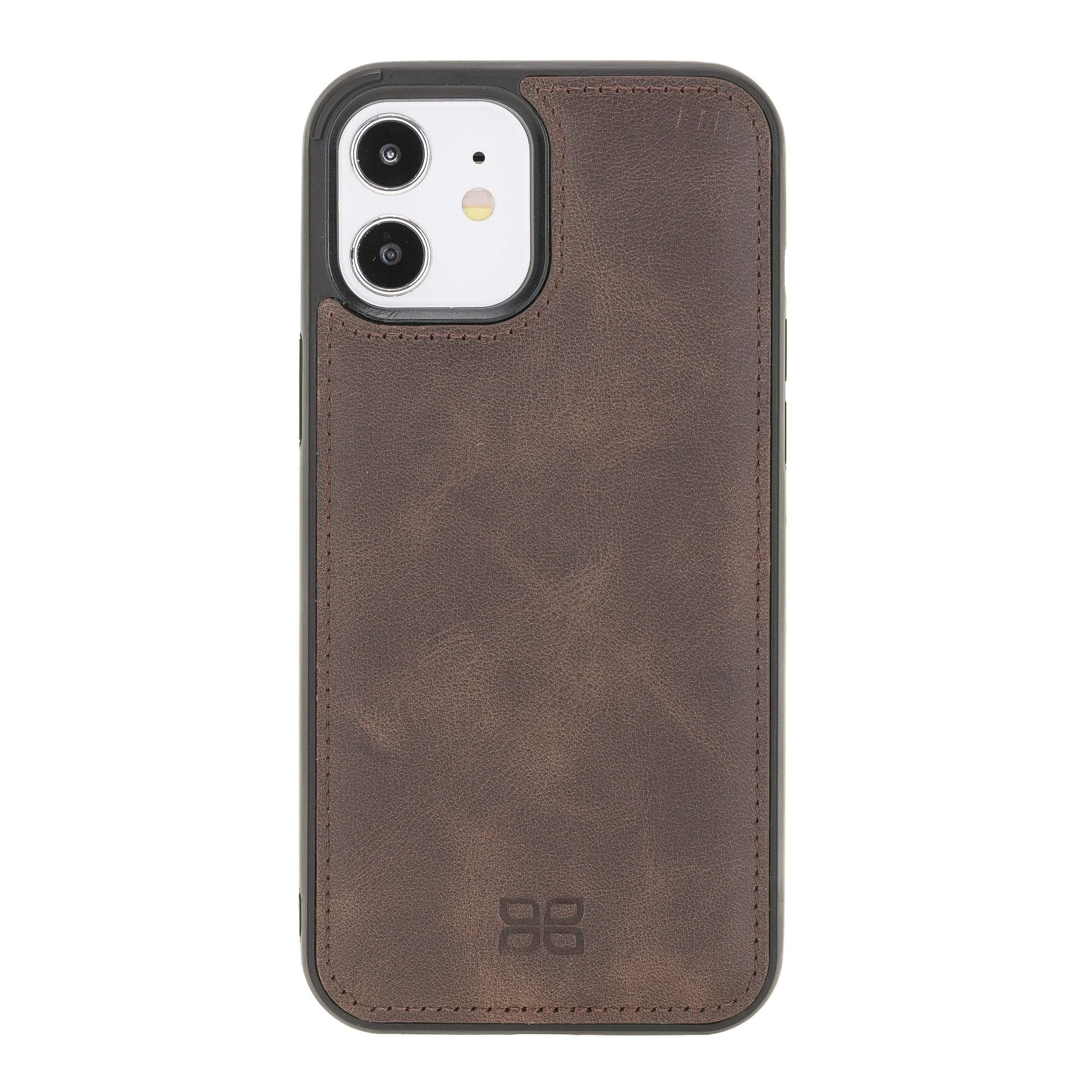 Flex Cover Back Leder Case für iPhone 12 & Pro
