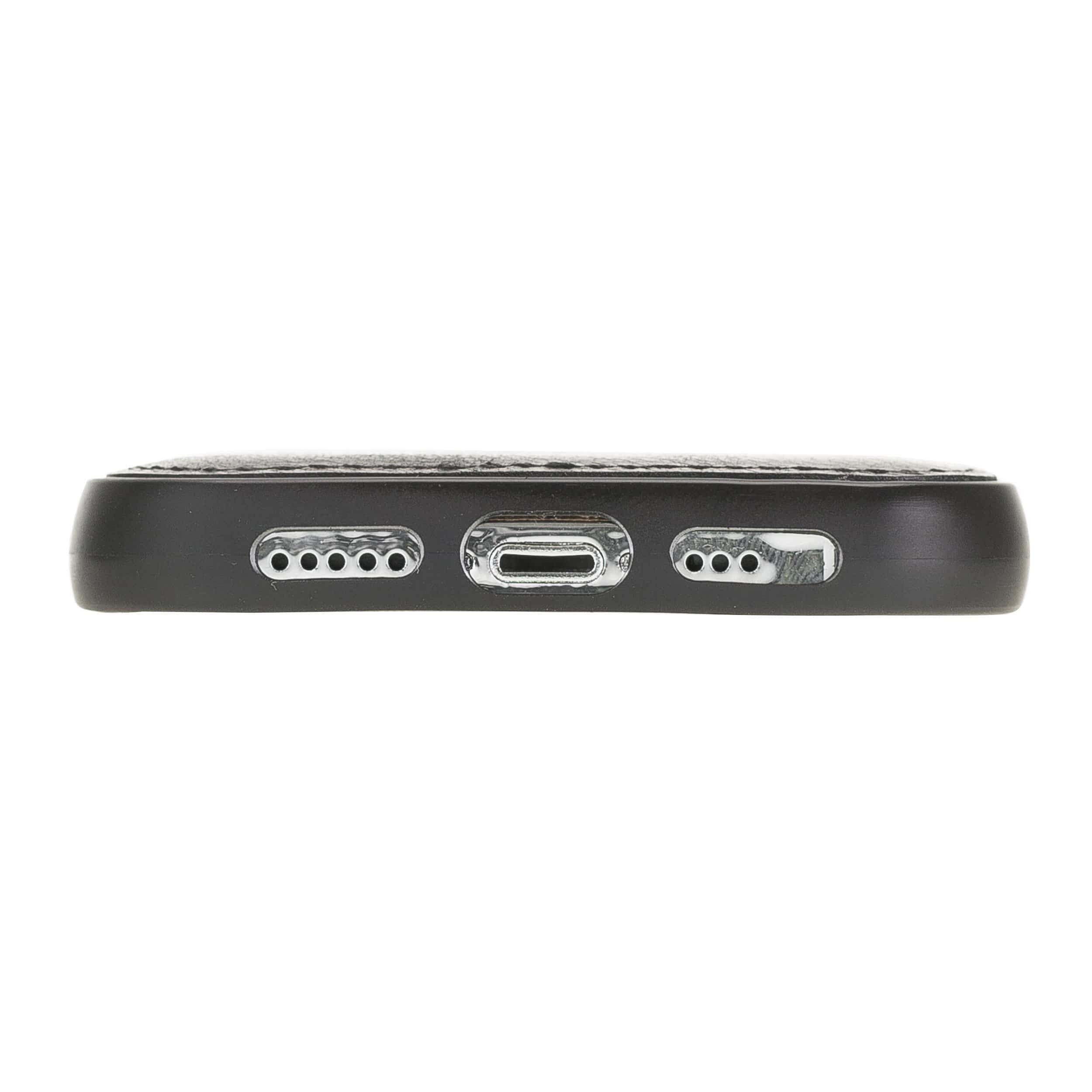 Flex Cover Back Leder Case für iPhone 12 & Pro