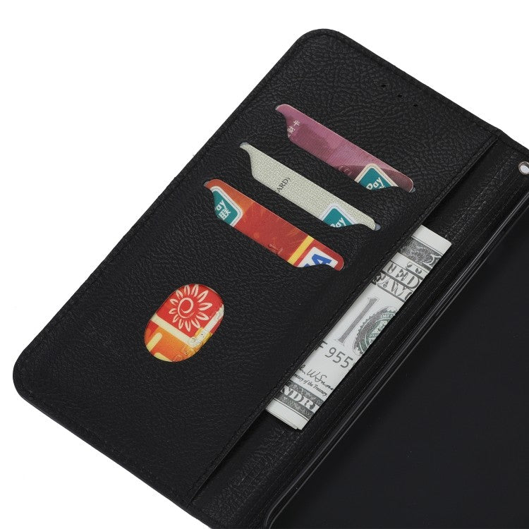 Samsung Galaxy S20 FE Magnetic Flip Leder Case mit Holder & Card Slots & Wallet Schwarz