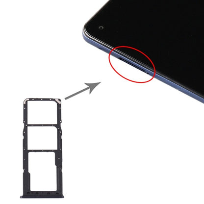 Micro SD Card Tray for Samsung Galaxy A21s Schwarz