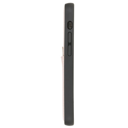 Bouletta Flex Cover Back Leder Case für iPhone 12 mini Nude Pink