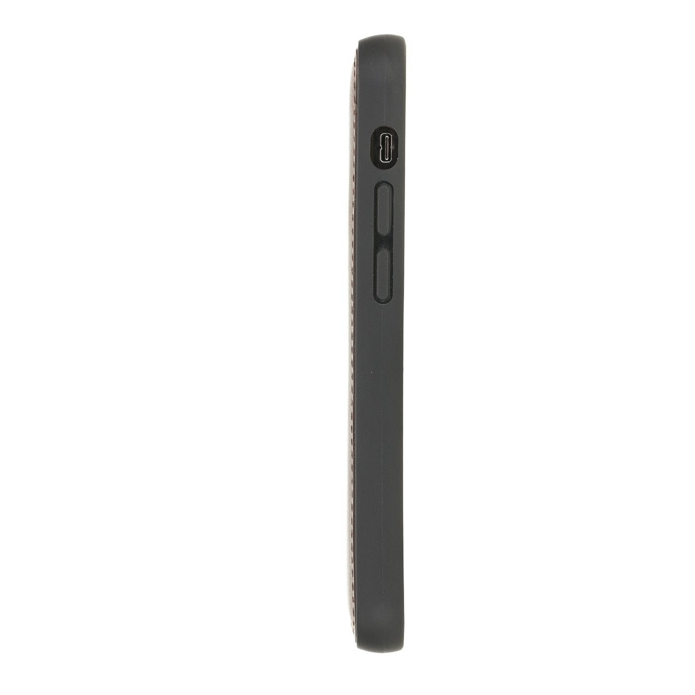 Bouletta Flex Cover Back Leder Case für iPhone 12 mini Rustic Tan with Effect