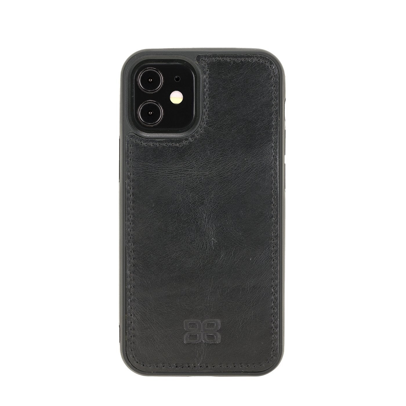 Bouletta Pouch Magnetische abnehmbare Case mit RFID für iPhone 12 mini Rustic Black