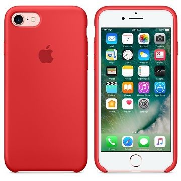 iPhone 8 /7 / iPhone SE 2020 Silikon Case Rot