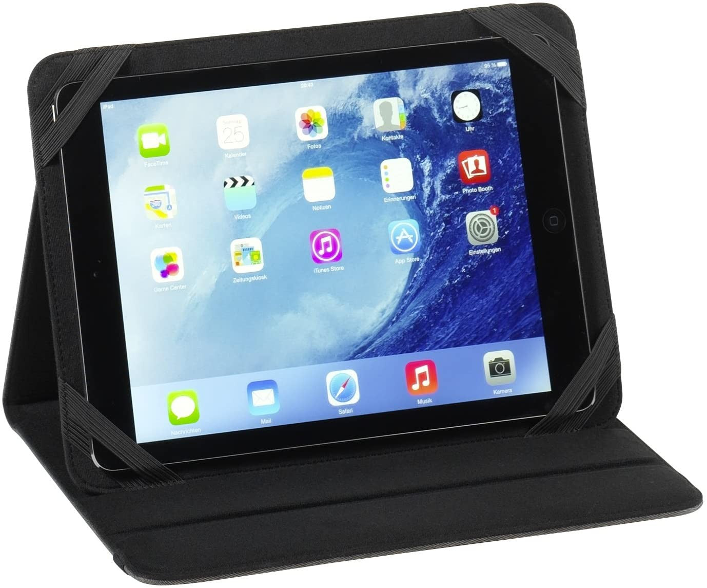Vivanco Canvas Universal Schutzhülle für Tablet 25,4 cm (10 Zoll) Grau