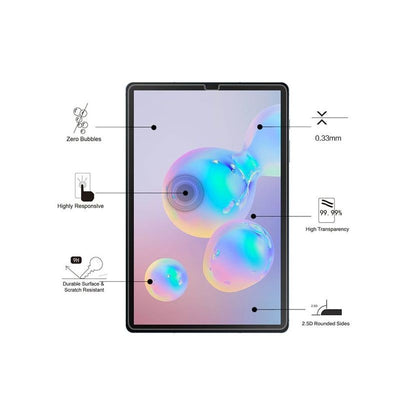 Eiger - Samsung Galaxy Tab S6 Panzer Glas Display Schutzfolie Case Friendly