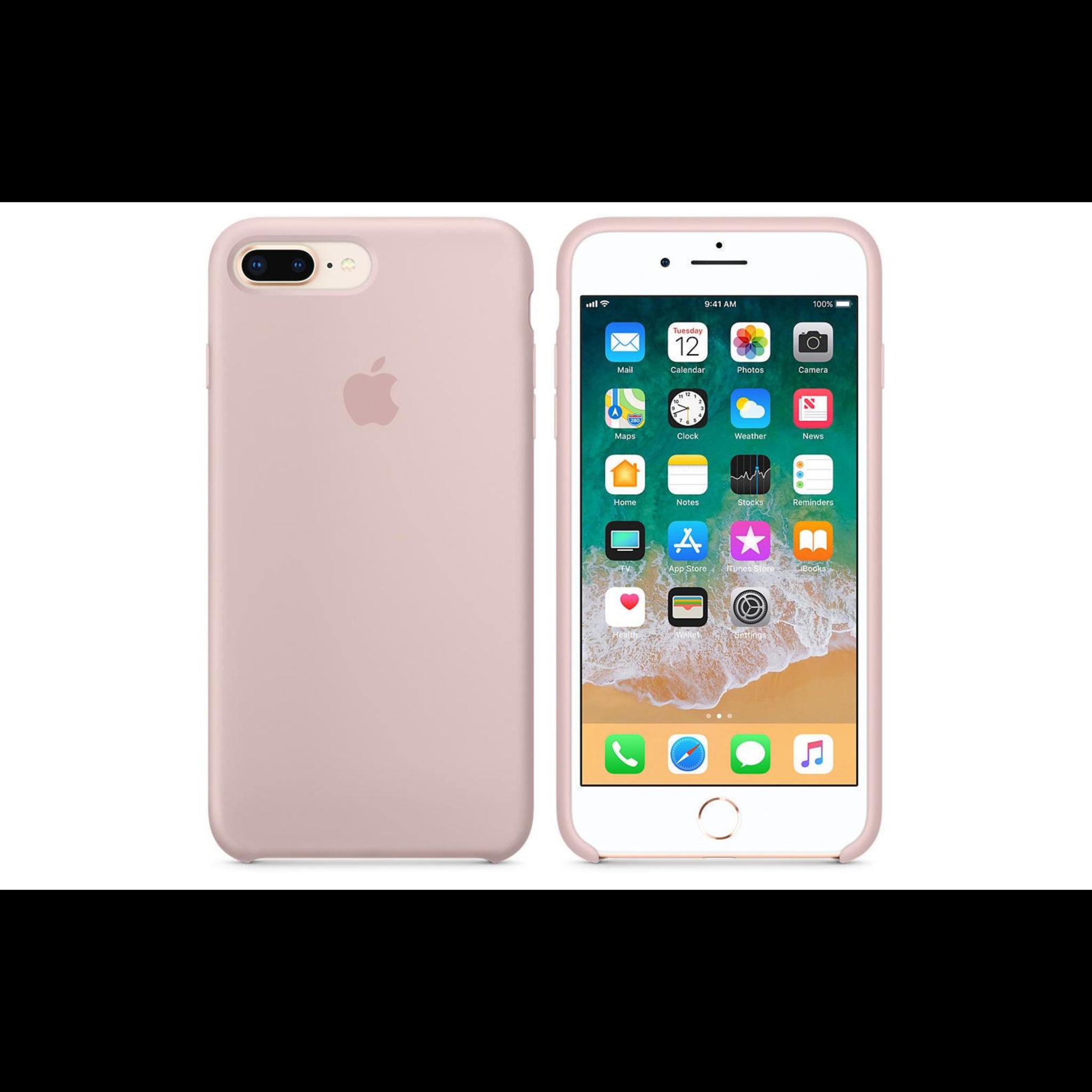 iPhone 8 Plus / 7 Plus Silicone Case Silikon Case Candy Pink