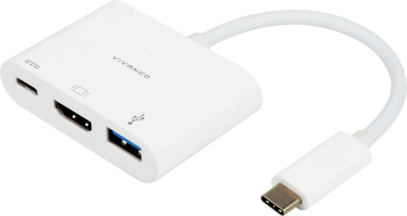 Vivanco USB-C HDMI Adapter Weiss