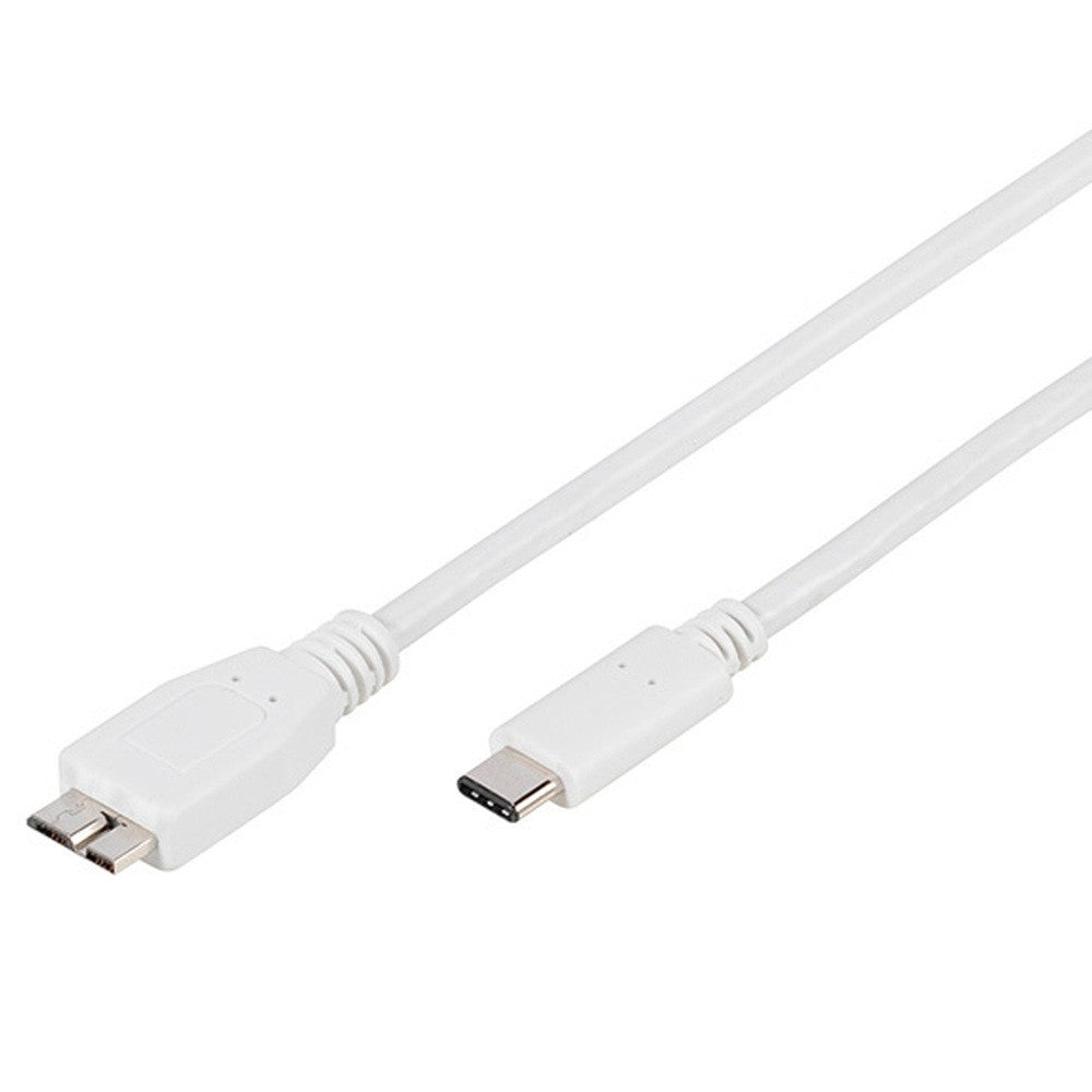 VIVANCO USB-C Stecker auf Micro B-Stec IT-Kabel
