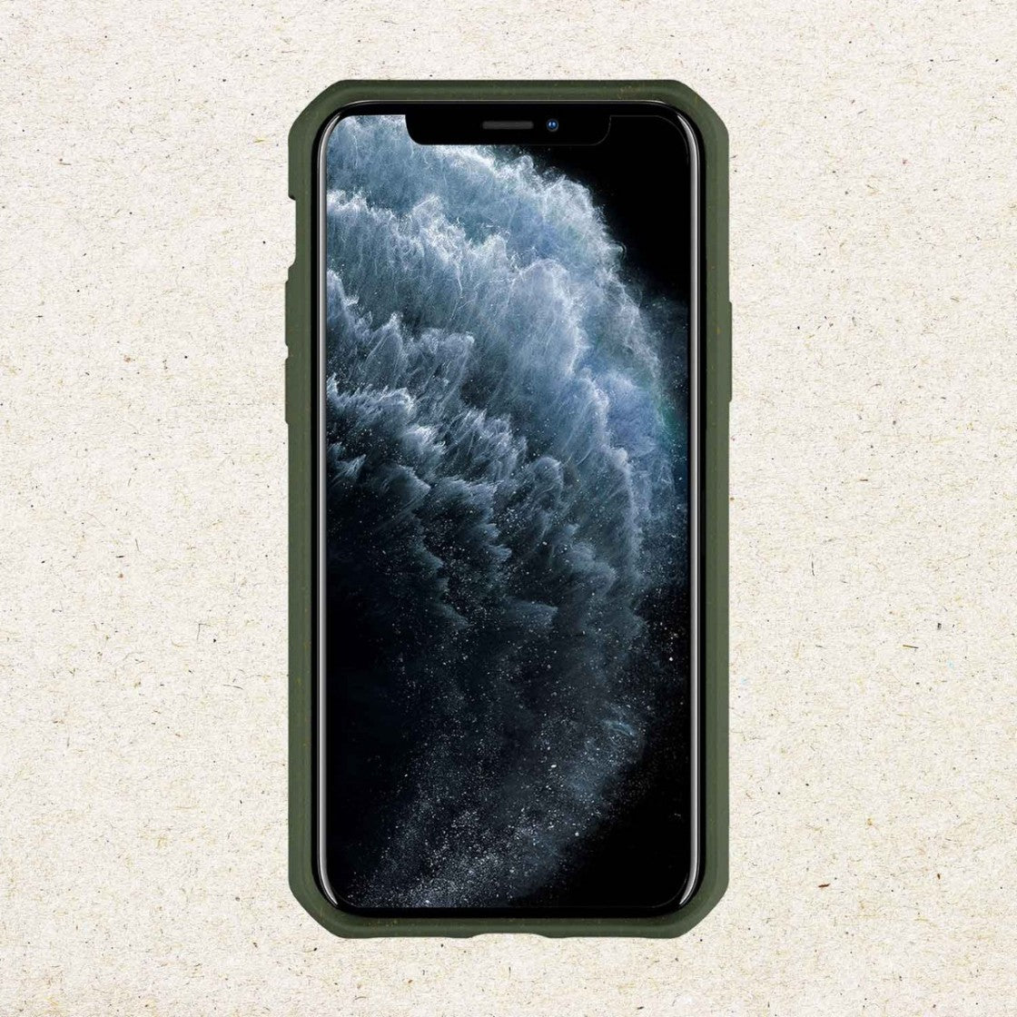 Itskins ﻿Feronia Bio Back Cover für das iPhone 11 Pro  Grün