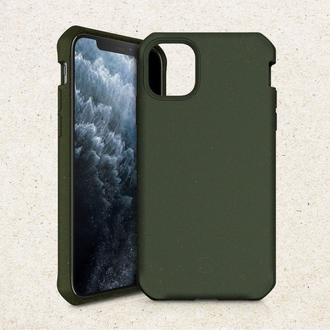 Itskins ﻿Feronia Bio Back Cover für das iPhone 11 Pro  Grün