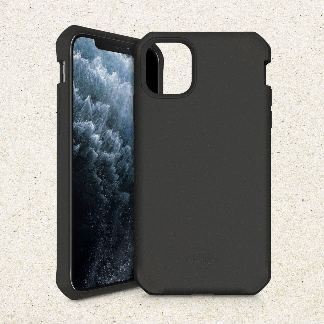 Itskins ﻿Feronia Bio Back Cover für das iPhone 11 Pro  Schwarz