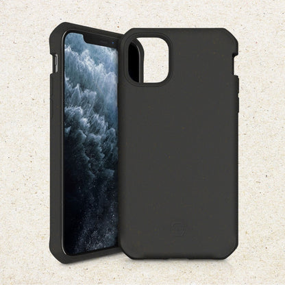 Itskins ﻿Feronia Bio Back Cover für das iPhone 11 Pro  Schwarz