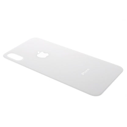 iPhone X Rückseite Backglas Akkudeckel Weiss mit grosses Loch