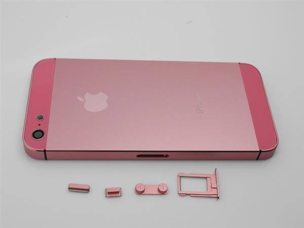 iPhone 5 Alu Backcover Rückseite Rosa