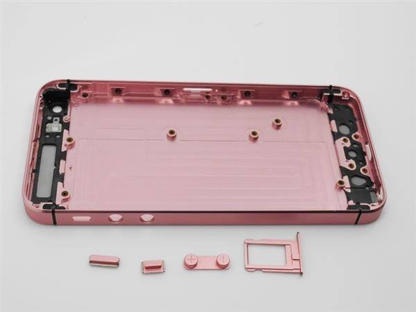 iPhone 5 Alu Backcover Rückseite Rosa