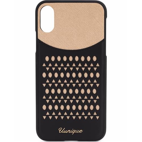 Uunique - iPhone Xs / X Schutzhülle Lazer Cut (UUIP8FSH002) -  Gold - Braun