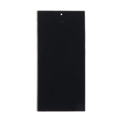 Samsung Galaxy S24 Ultra Display und Digitizer mit Rahmen Titanium Black Service Pack - Phonebazaar