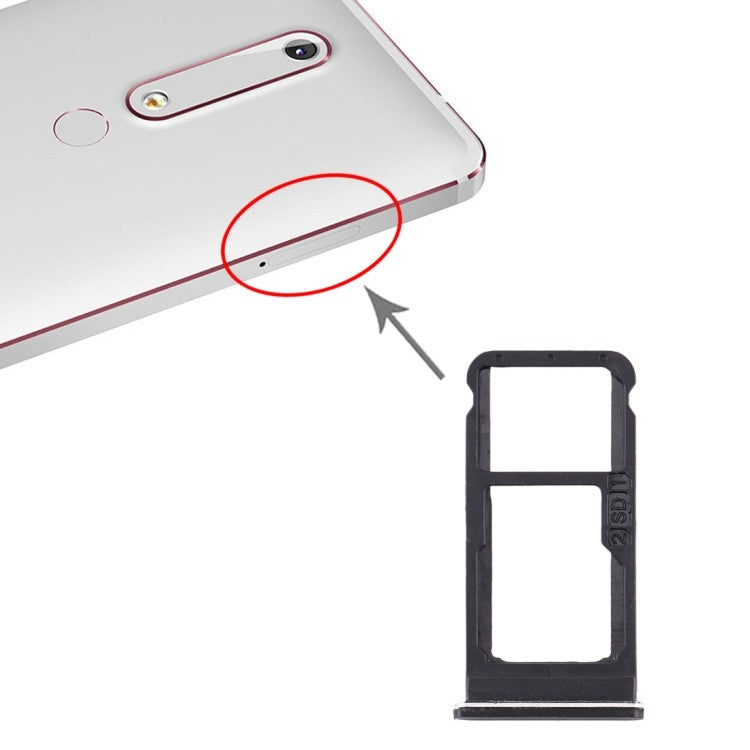 Simhalter Sim tray Simkartenfach Nokia 6.1 Plus,  X6
