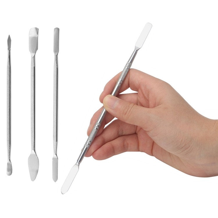 3-teiliges Profi Spudger Spatel Set Metall Reparaturwerkzeug