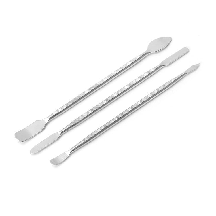 3-teiliges Profi Spudger Spatel Set Metall Reparaturwerkzeug