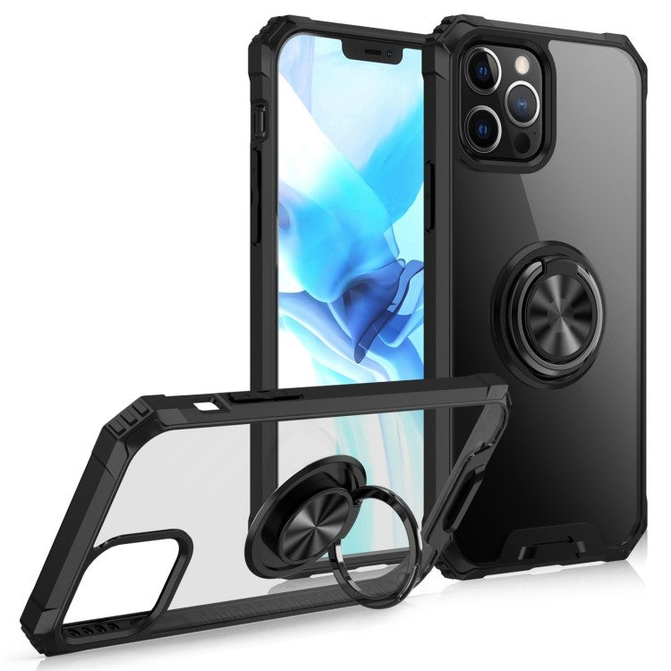iPhone 12 Pro Max Ring Hülle + KFZ Handy Halterung
