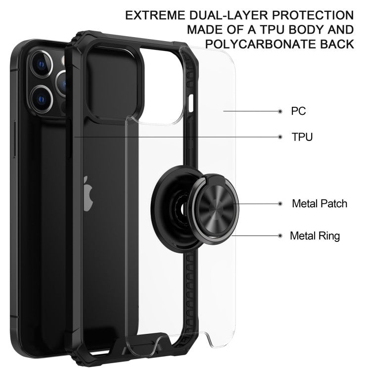 iPhone 12 Pro Max Ring Hülle + KFZ Handy Halterung